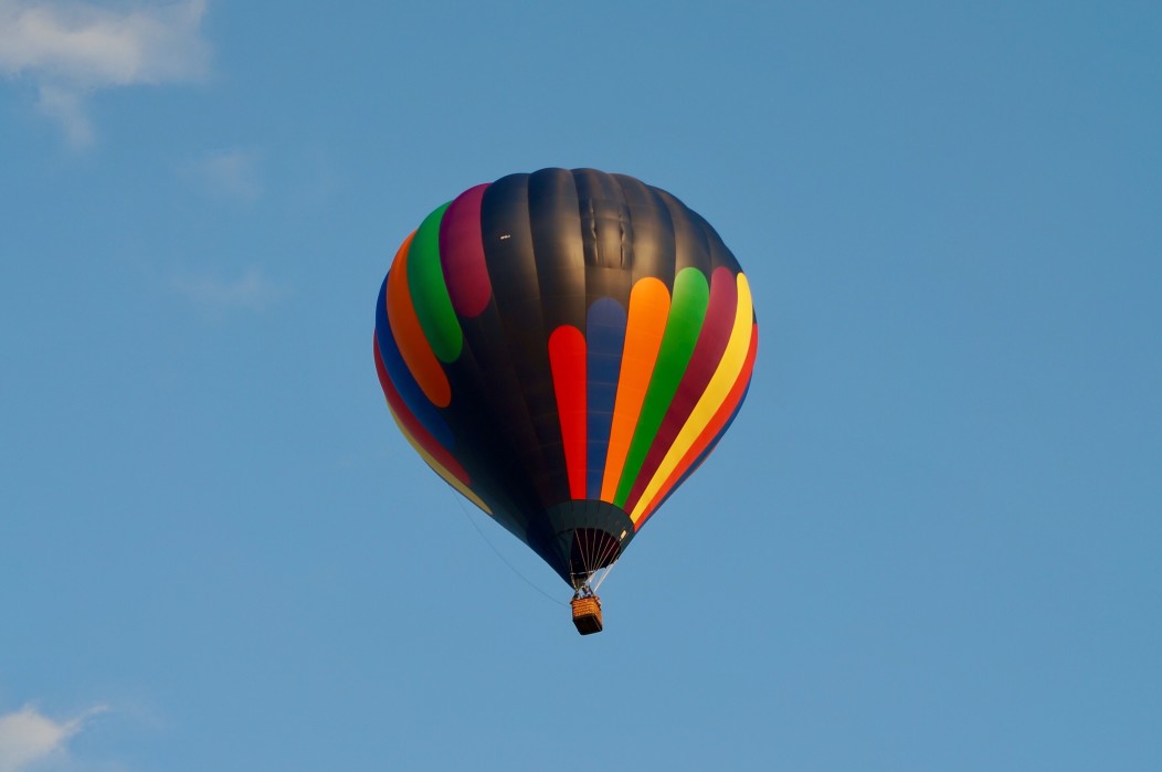 Eine Ballonfahrt, die ist lustig, eine Ballonfahrt, die ist schön